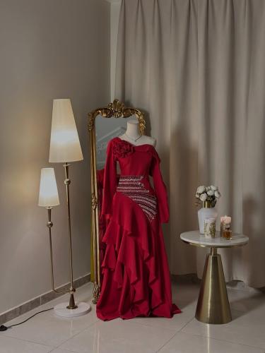 6523 -   فستان سهرة طويل