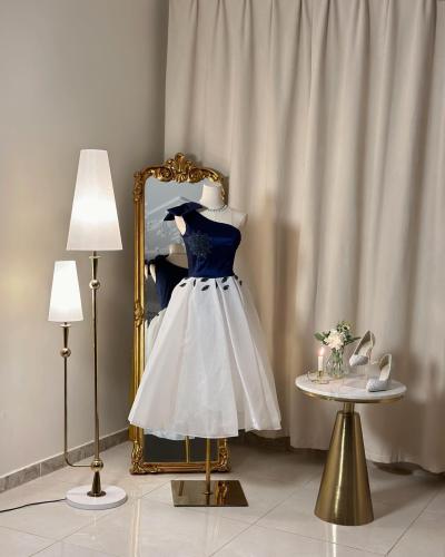 فستان سهره  ميدي  5007