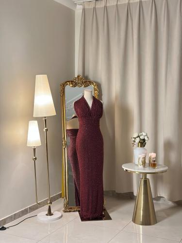 6529 -   فستان سهرة عودي