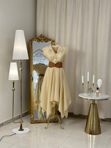 فستان ميدي (3 الوان) 4387