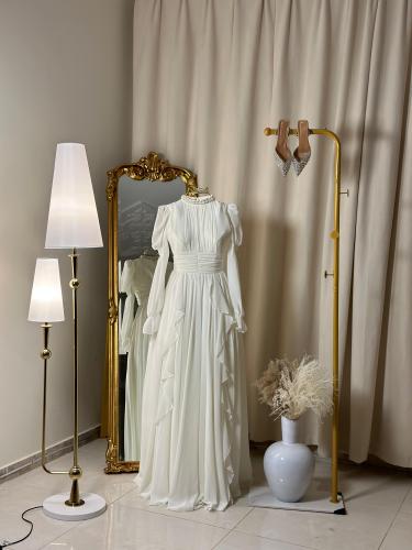 فستان سهرة طويل  4566