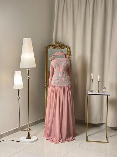 6307 ~  فستان سهرة طويل