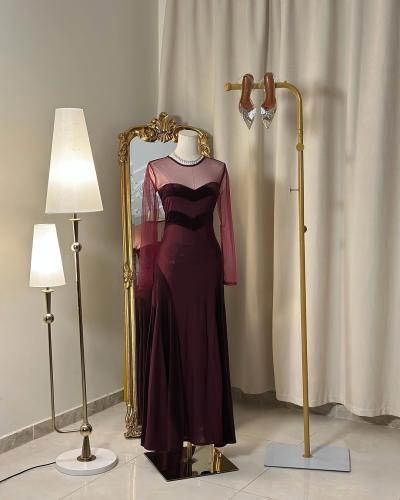 فستان سهرة طويل 5327