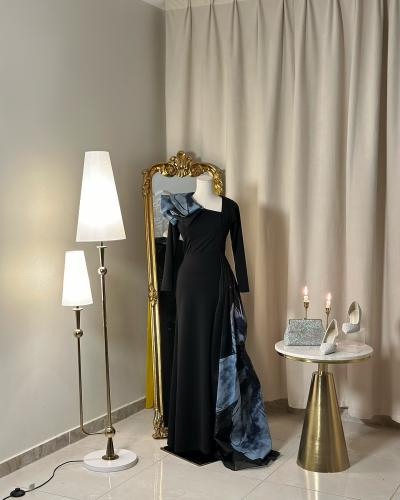 Long evening dress 5048