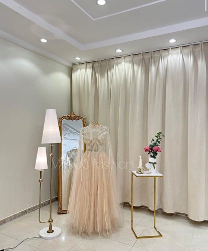 فستان سهرة طويل  4156
