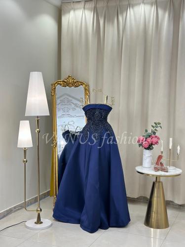 فستان سهرة طويل  4649