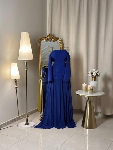 6493-   فستان سهرة طويل