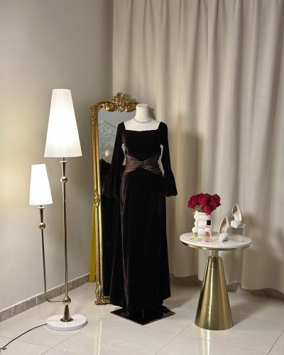 فستان سهرة طويل 5247