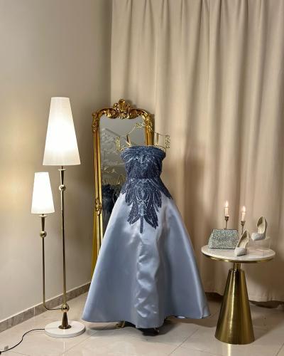 فستان سهرة طويل 5143