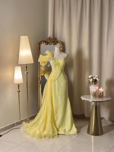 6506-   فستان سهرة طويل