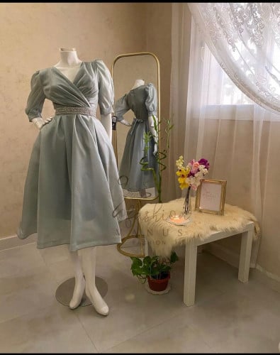 فستان ميدي اورجنزا تيفاني 2044