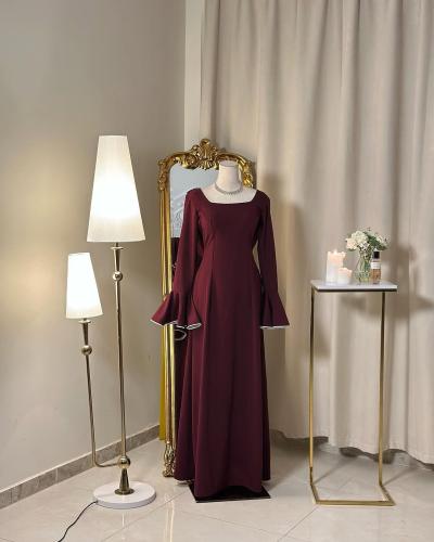 5649 - فستان راقٍ بإطلالة ملكية