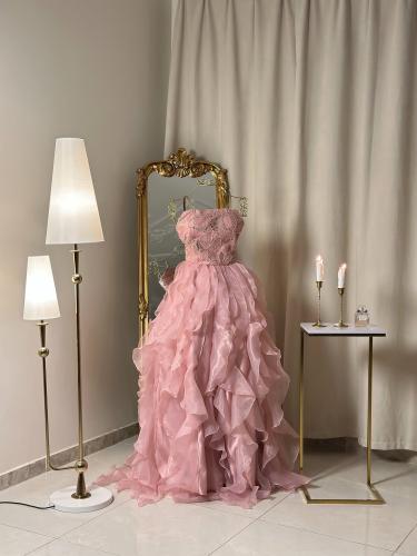 6298 ~  فستان سهرة طويل