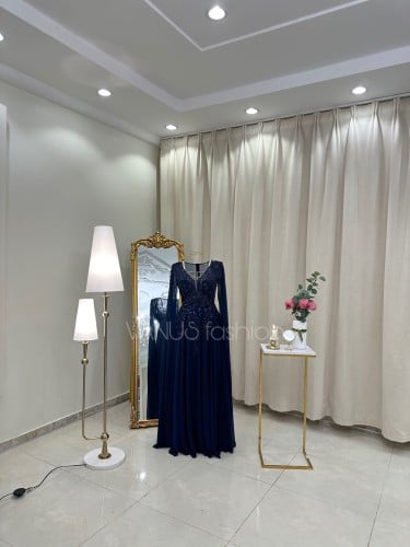 فستان سهرة طويل  4177