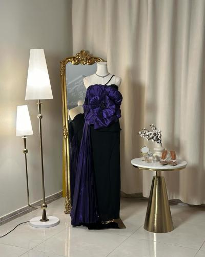 فستان سهرة طويل  4896