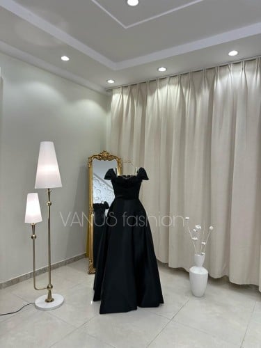 فستان سهرة طويل ( 2 لونين) 3969
