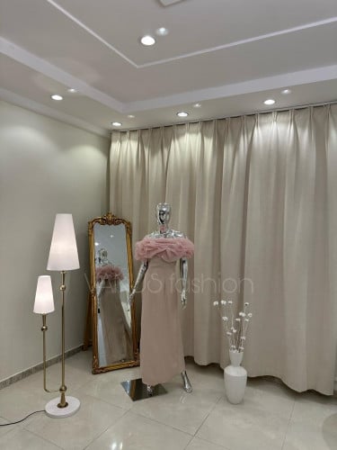 فستان سهرة طويل ( 4 ألوان ) 3922