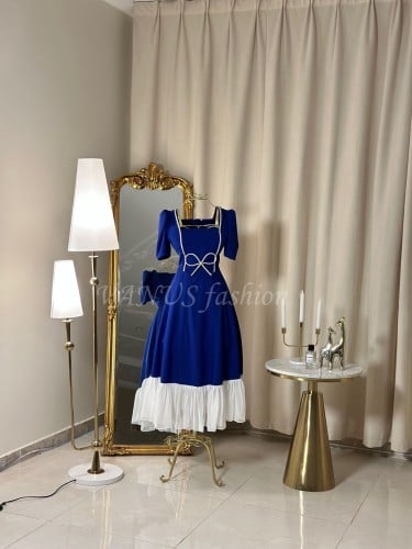 فستان ميدي ( 2 لونين )  4350