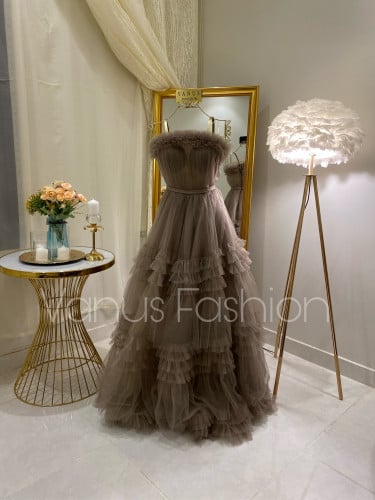 فستان سهرة طويل 3547