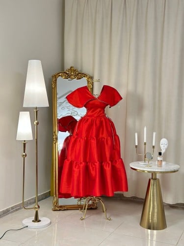 فستان ميدي (3 الوان) 4402