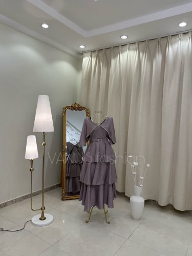 Midi evening dress (4 colors) 3947