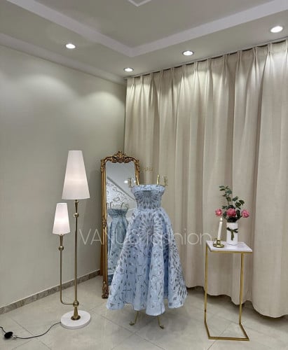 فستان سهرة ميدي 3959