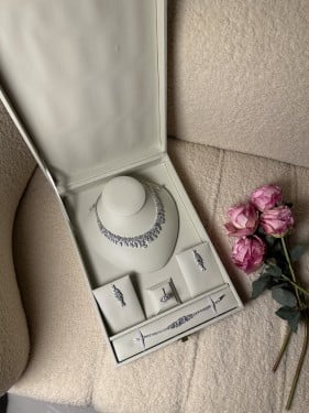 طقم اكسسوار زيركون A446