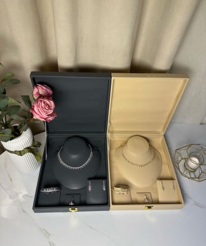 طقم اكسسوار زيركون ( 2 لونين ) A403