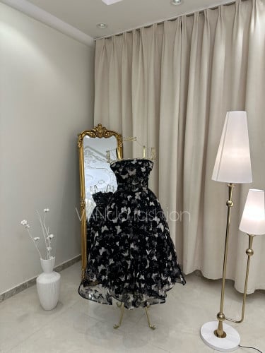 فستان سهرة ميدي 3852