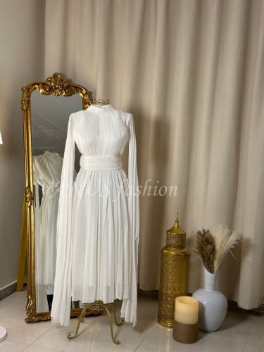 فستان ميدي ( 3 الوان) 4235