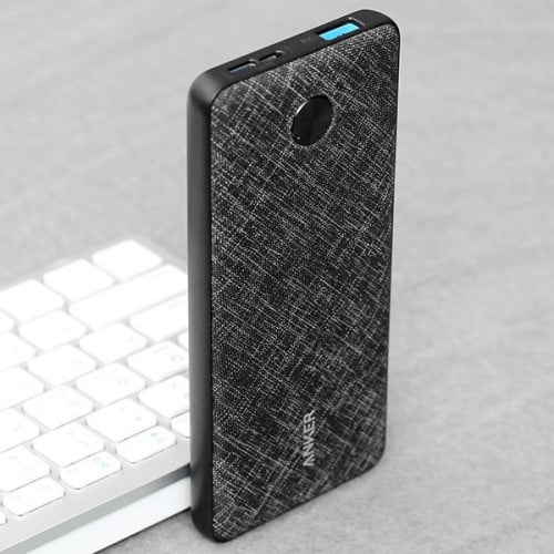 أنكر ANKER - باور بنك 10 آلاف بملمس قماشي