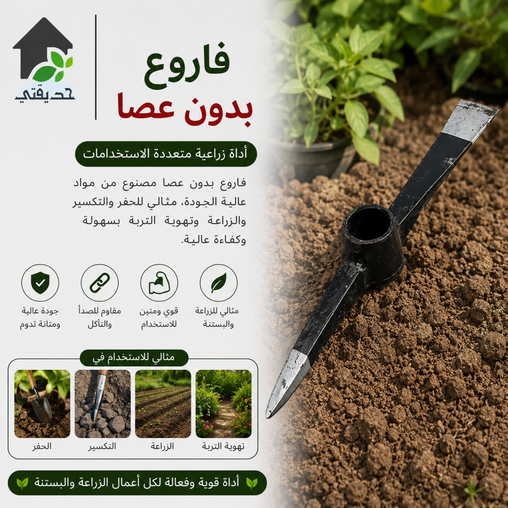 فاروع بدون عصا