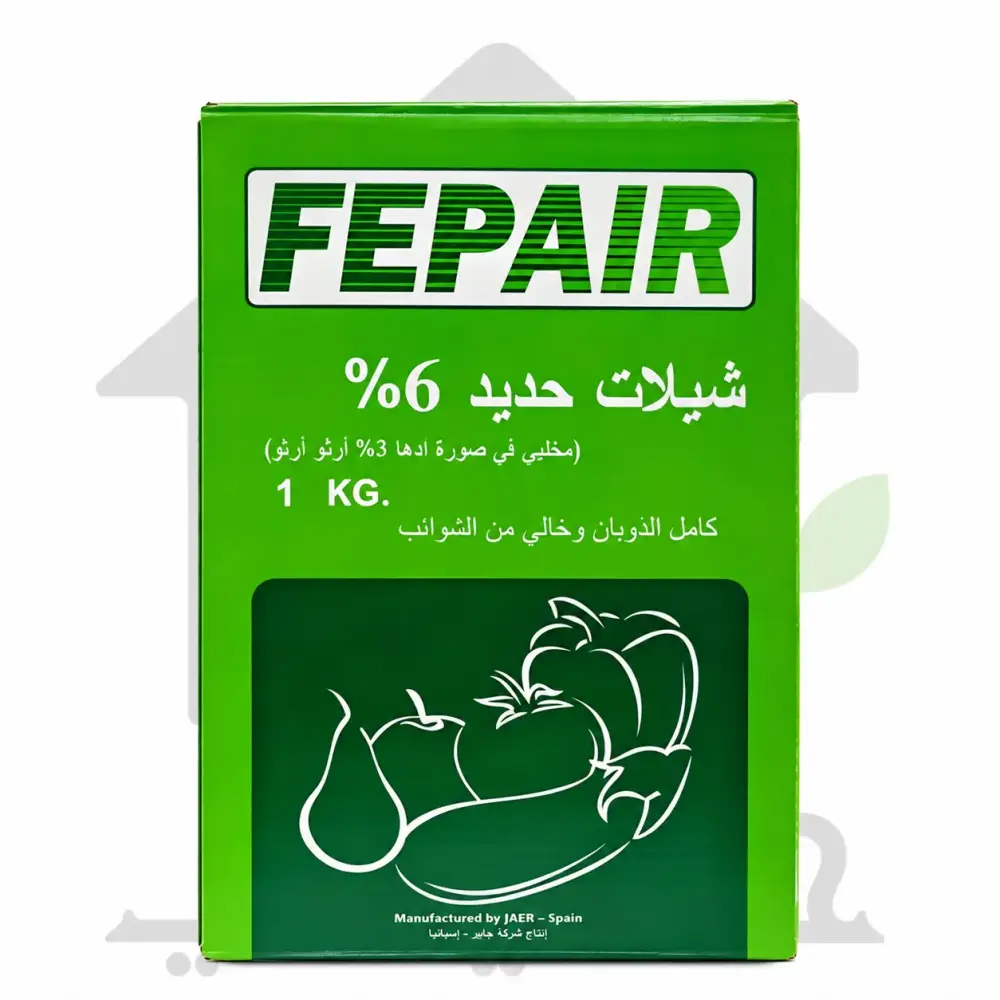 عبوة فيبير حديد مخلبي 6  وزن 1 كجم