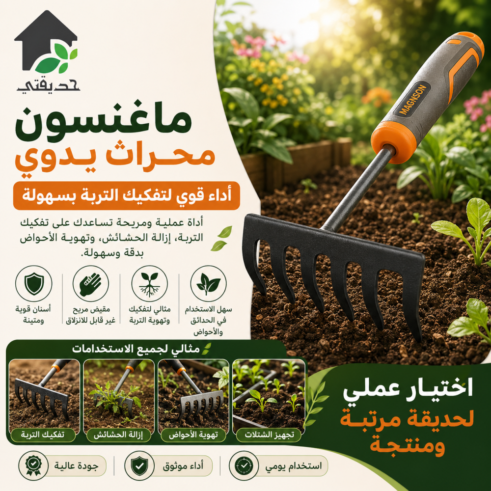 ماغنسون محراث يدوي