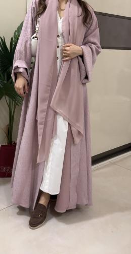 عباية baby pink