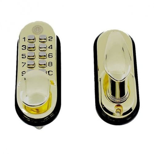 كيلون ارقام باب خشب لون ذهبي