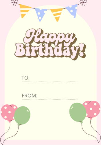 Birthday card