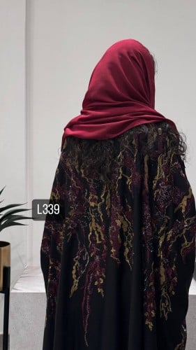 عباية كريب سبشل تطريز كمبيوتر قصة بشت