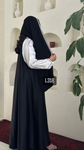 عباية سوفي شك يدوي قصة عادية ستريت