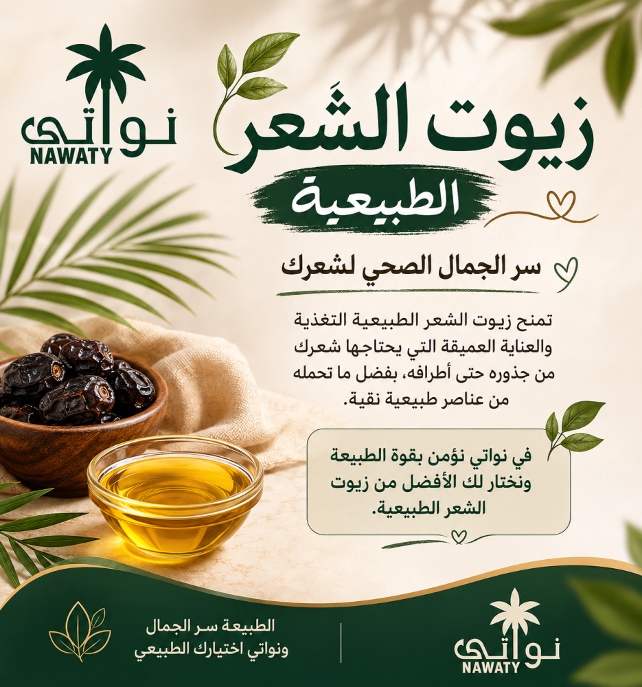 زيوت طبيعية للشعر