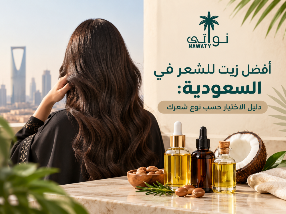 أفضل زيت للشعر في السعودية و العالم: دليل الاختيار حسب نوع شعرك