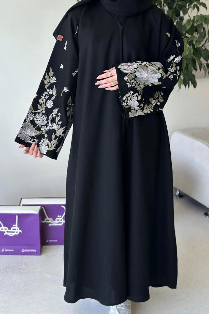 احدث عبايات كتان كاجوال خروج
