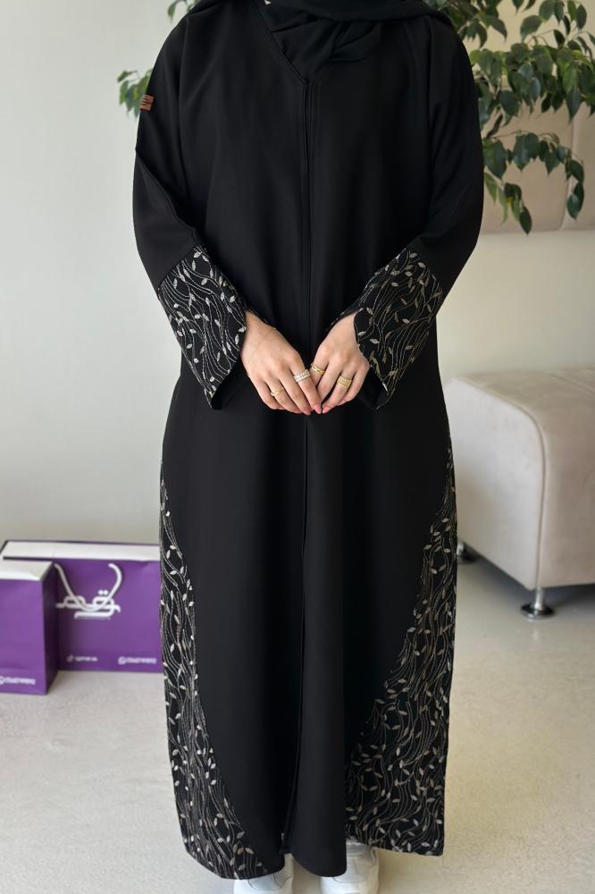 اجمل انواع العبايات السوداء