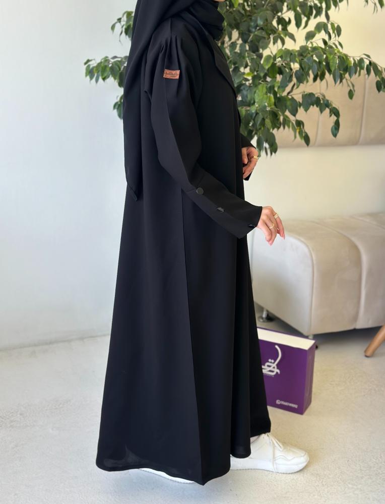 تنسيق العباية مع الحجاب