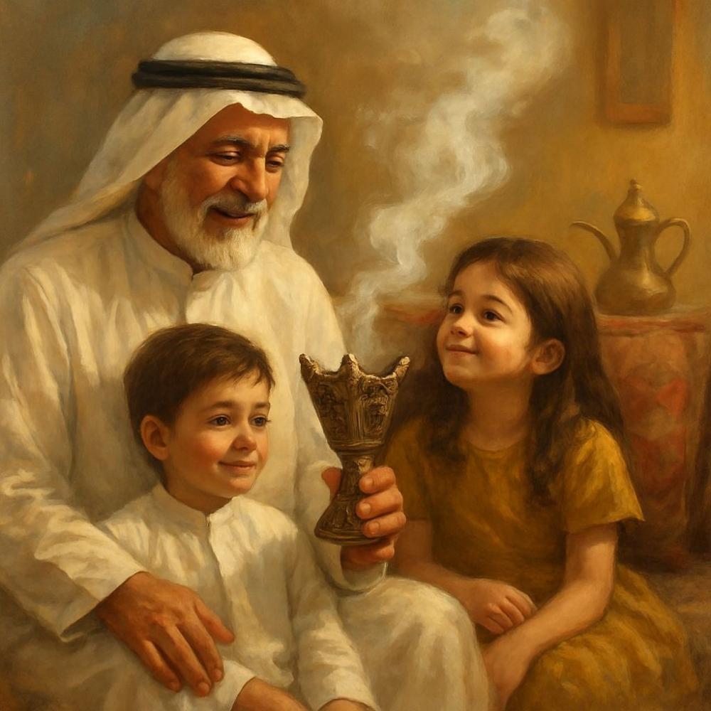 عبق الطفولة في بخور الأجداد