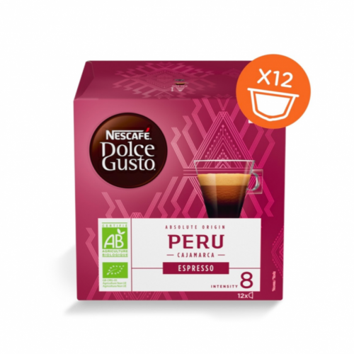 كبسولات عضويه بيرو peru dolce gusto