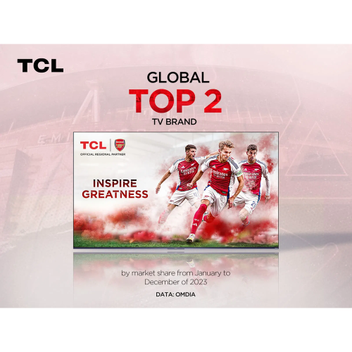 شاشة تي سي ال سمارت QLED، مقاس 55 بوصة، دقة 4K UHD HDR، مُسرّع ألعاب بتردد 144 هرتز، نظام صوت ONKYO ، شاشة HVA، ميراكاست، نظام تشغيل جوجل - 55P8k