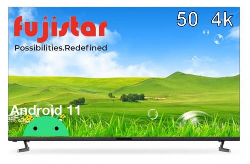 شاشة تلفزيون من فوجي ستار 50 بوصه