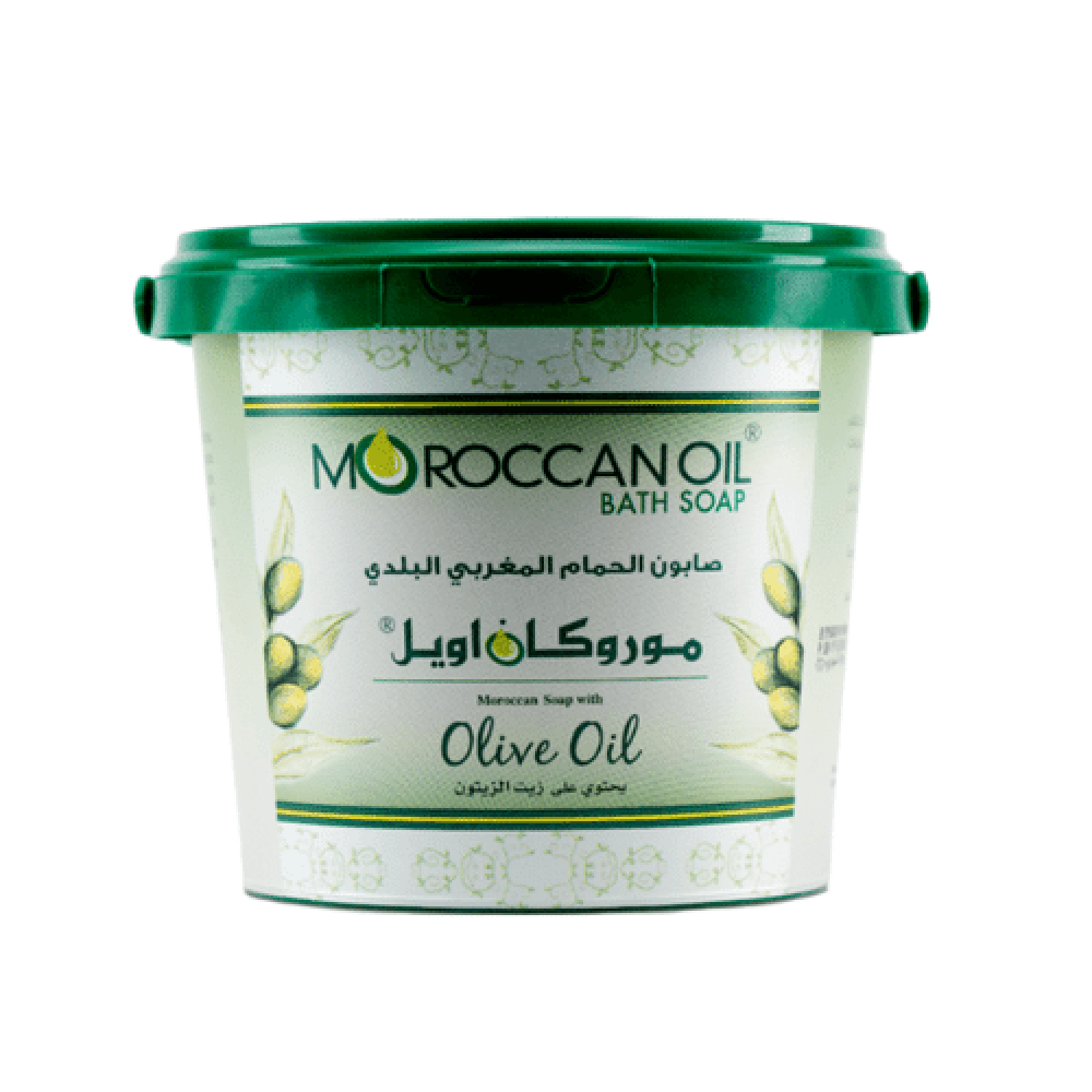 صابون الحمام المغربي بزيت الزيتون من موركان أويل 850 جرام