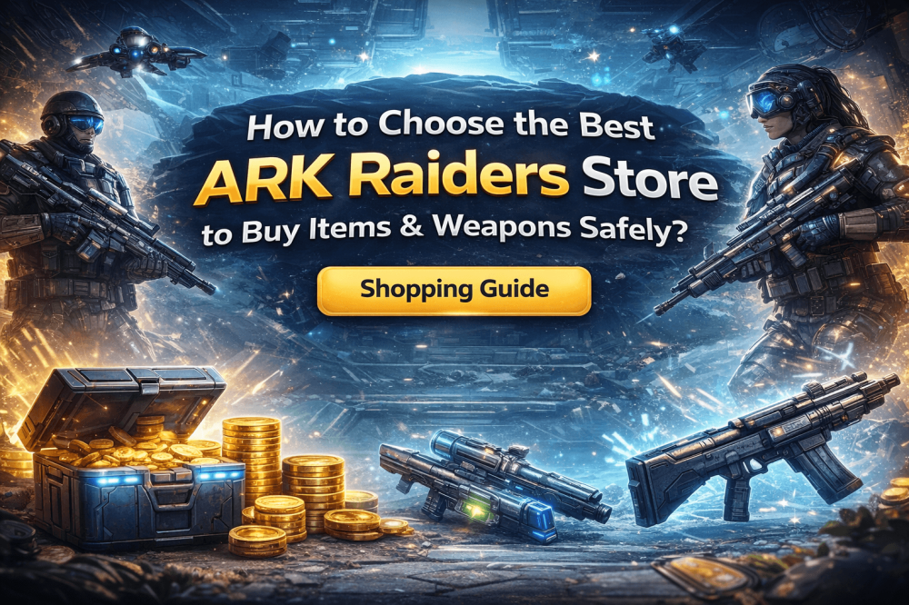أفضل متجر ARK Raiders لشراء الأغراض والأسلحة بأمان